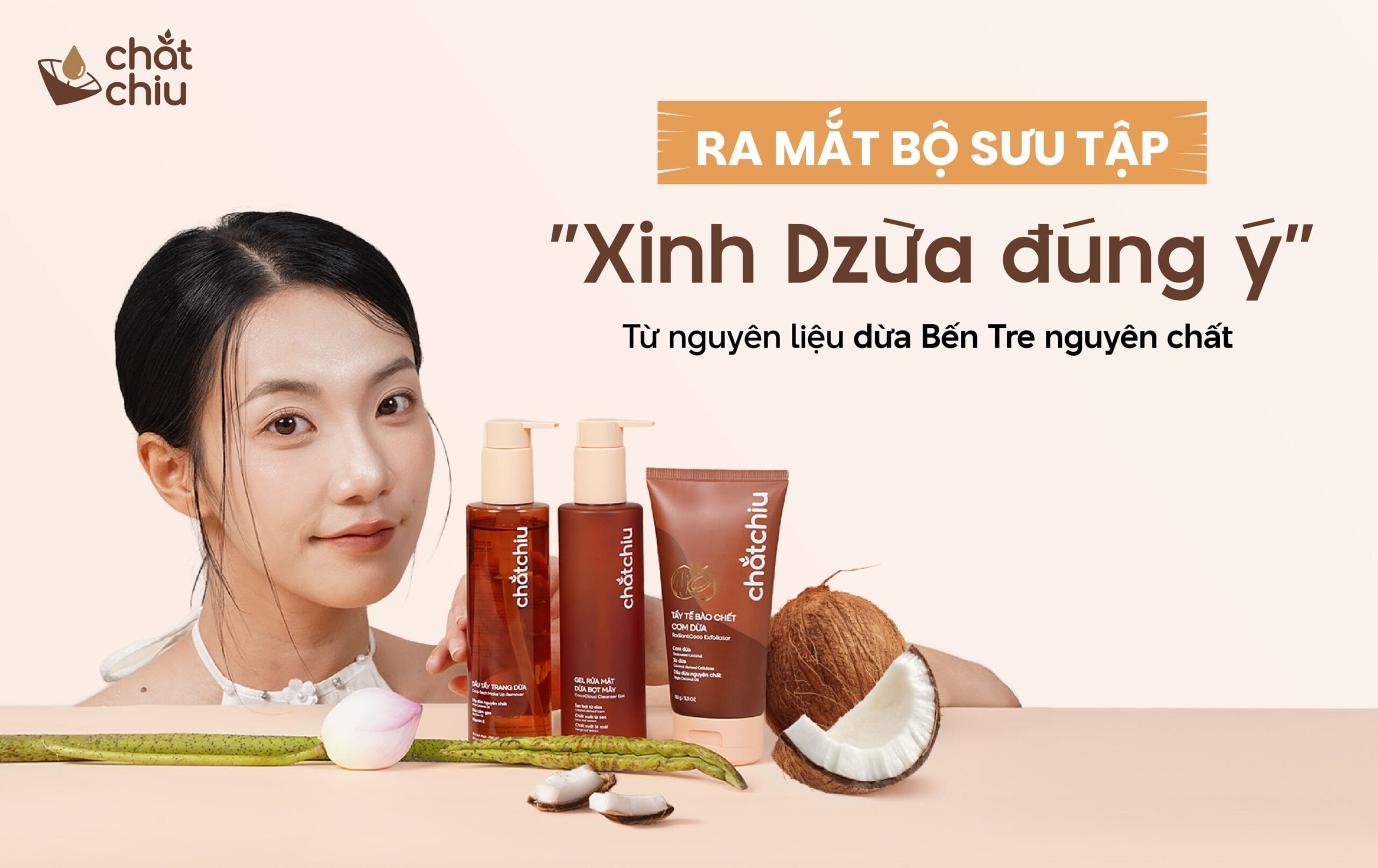3 sản phẩm từ Bộ sưu tập Nguyên liệu Dừa Bến Tre “Xinh Dzừa đúng ý” của Chắt Chiu
